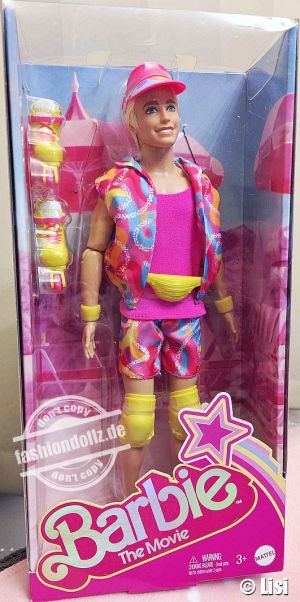 2023 Barbie The Movie - Ken Rollerblade Set      #HRF28