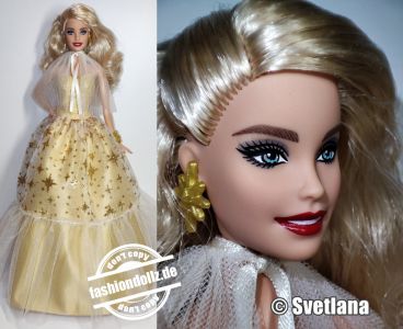 2023 Holiday Barbie, blonde  #HJX08