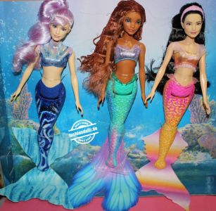 2023 Mattel Disney The little Mermaid, 3 Sister Set Karina, Arielle, Mala #    HND29