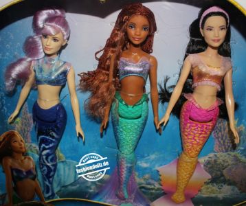 2023 Mattel Disney The little Mermaid, 3 Sister Set Karina, Arielle, Mala #   HND29