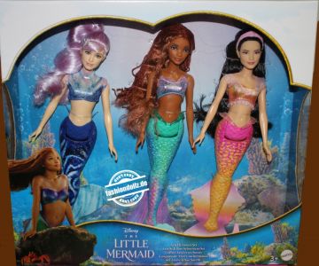 2023 Mattel Disney The little Mermaid, 3 Sister Set Karina, Arielle, Mala #  HND29