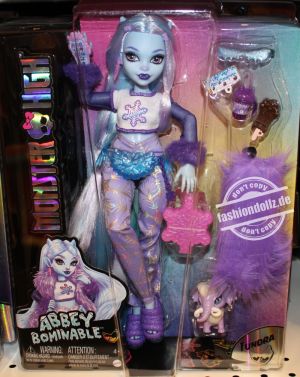 2023 Monster High - Generation 3 - Abbey Bominable # HNF64  