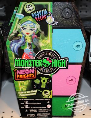 2023 Monster High - Skulltimate Secrets Neon Frights Ghoulia Yelps #HNF81