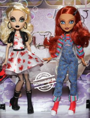 2023 Monster High Skullector - Chucky & Tiffany Dolls #           HKY84