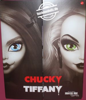 2023 Monster High Skullector - Chucky & Tiffany Dolls #            HKY84
