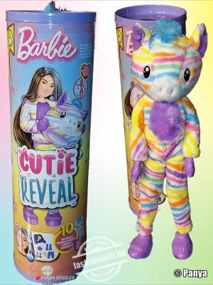 2024 Cutie Reveal Wave 7 - Zebra Barbie      #HRK39
