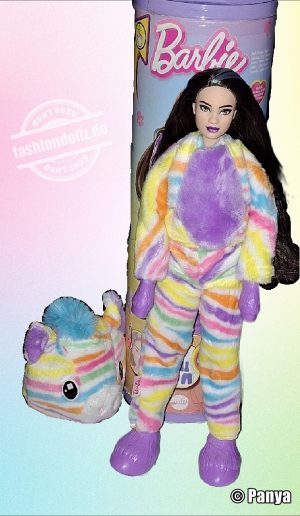2024 Cutie Reveal Wave 7 - Zebra Barbie     #HRK39