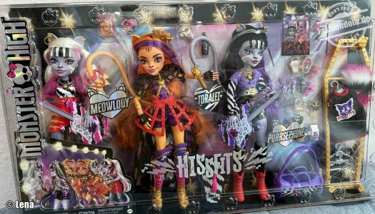 2024 Monster High - Hissfits Meowlody, Toralei & Purrsephone    #HNF85