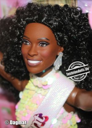 2025 Barbie The Movie - Disco President Barbie   #JBJ55