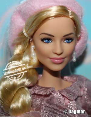 2025 Barbie The Movie Pink Puffy Dress   #JBJ53