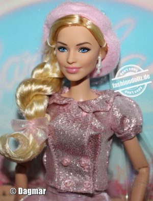 2025 Barbie The Movie Pink Puffy Dress      #JBJ53