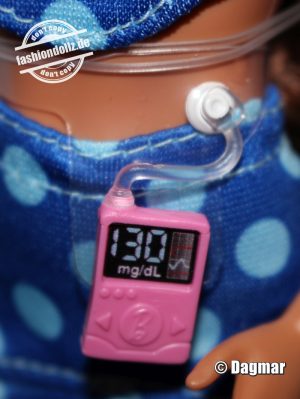2025 Fashionistas  #242 Barbie-Doll with Diabetes Typ1 HYT97   