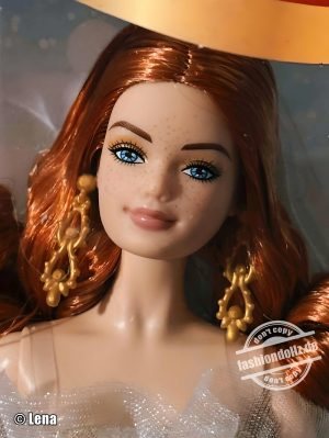 2025 Holiday Barbie, redhead #JBJ04
