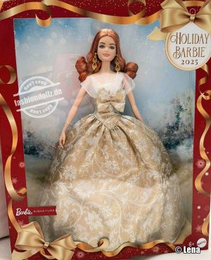 2025 Holiday Barbie, redhead  #JBJ04