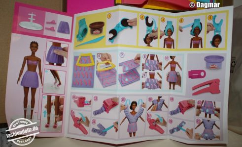2025 PLAY-DOH Barbie - Fashionista Ruffles      #G1359 