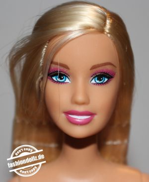2009 Fashion Standard Barbie, pink dress N4841