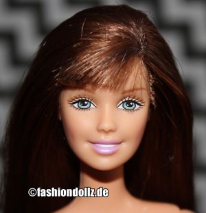 2001 Kitty Fun / Katzen Freundin Barbie, brunette #28866
