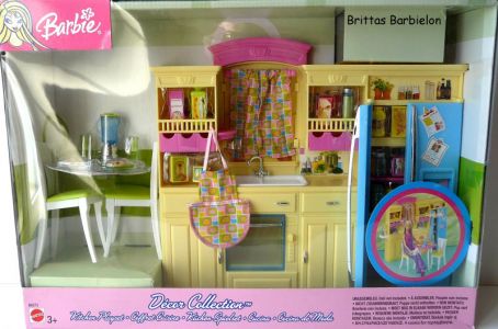 Barbie Decor Collection Kitchen Playset Mattel 2003 B6273 Bild #01