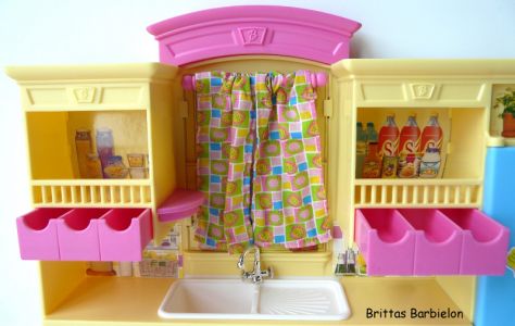 Barbie Decor Collection Kitchen Playset Mattel 2003 B6273 Bild #15