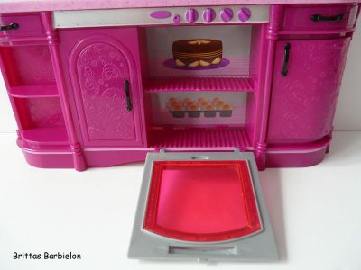Barbie Glam Kitchen Mattel 2008