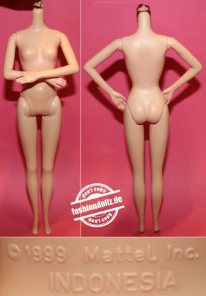 1999 Barbie Body, Belly Button- Indonesia