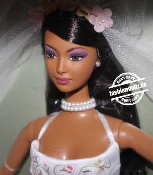 2001 The Bridal Collection - Romantic Wedding Barbie, brunette #29439