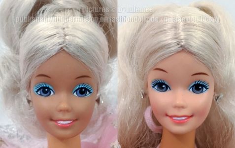 Dream Glow Barbie China Köpfe