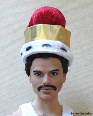 Freddie Mercury - God save the Queen - OOAK - Bild 11