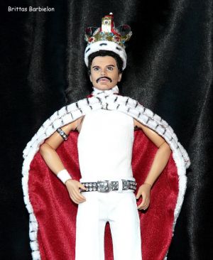 Freddie Mercury - God save the Queen - OOAK - Bild 15