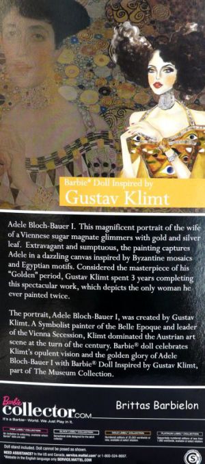 Gustav Klimt Barbie Bild #02