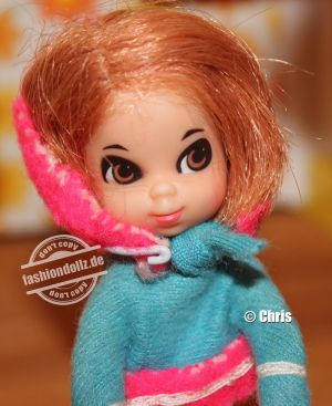 1967 Freezy Sliddle doll #3516 