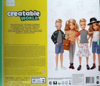 Mattel Creatable World Kid Charakter 414, Deluxe Set ds-414