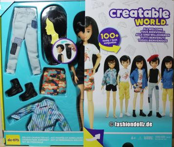 Mattel Creatable World, Kid Charakter 073, Deluxe dc-073 (1)