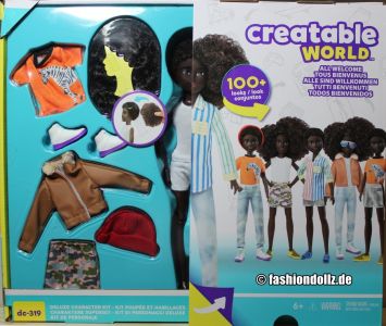 Mattel Creatable World, Kid Charakter 319, Deluxe dc-319