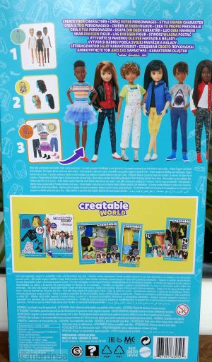 Mattel Creatable World Kid Charakter 414, Starter Pack cs-414