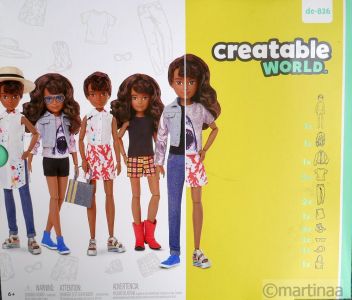 Mattel Creatable World Kid Charakter 826, Deluxe dc-826
