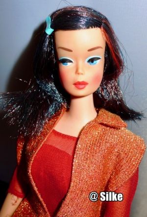 1966 Color Magic Barbie, midnight #1060