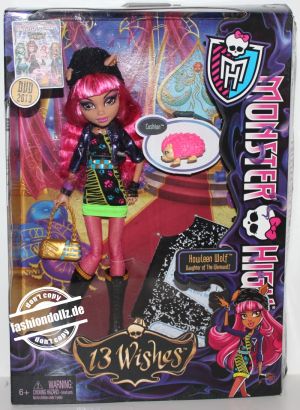 2013 Monster High 13 Wishes - Haunt the Casbah Howleen Wolf #    Y7710