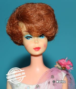 1966 Sidepart Bubble Cut, pink skin, red hair (Japan xclusive)