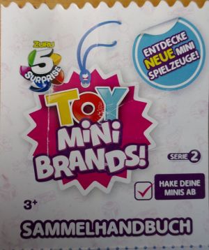 Zuru Toy Mini Brands Serie 2 Sammlerheft 01