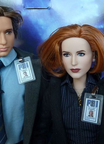 X-Files - Mulder & Scully Dolls
