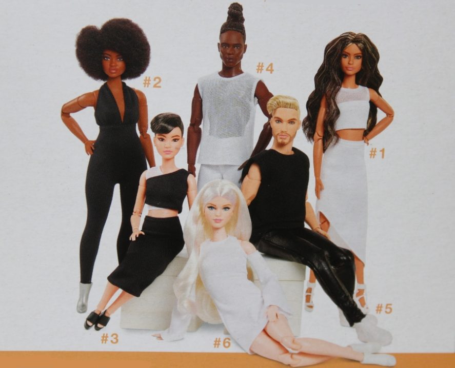 Barbie Looks Series 1. 3. Wave poseable Dolls + new faces