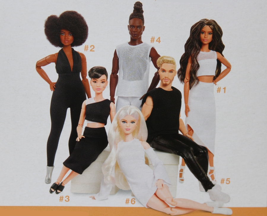 New Barbie Looks dolls 2022 Metallic 