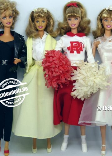 ✨ Grease - the Barbie dolls of Sandy, Rizzo, Cha-Cha & Frenchie