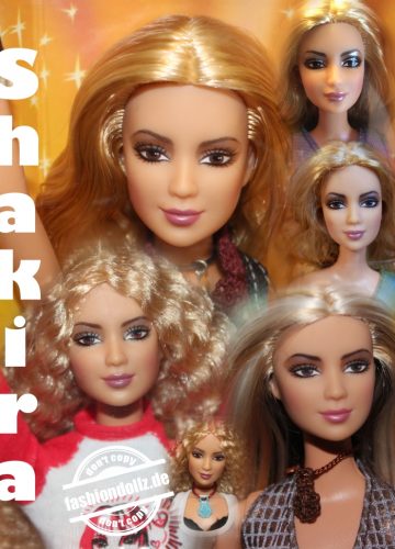 ✨ 2002 - 2004 Shakira Barbies by Mattel